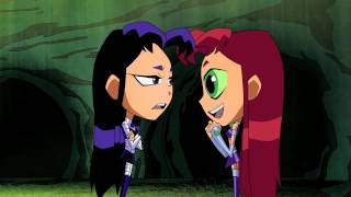 New Teen Titans  Episode 35  quotBlackfires Babysitterquot Clip [upl. by Nileuqcaj]