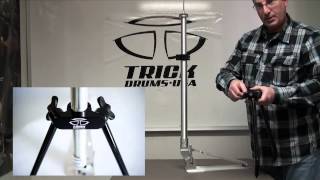 TRICK TUTORIAL HH1 Pro1V HiHat Stand Overview and Setup [upl. by Hanzelin219]