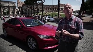 Mazda6 22 SkyactivD Exceed la prova di Matt Davis [upl. by Inittirb]