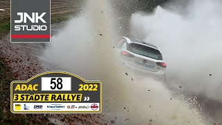 Best of 58 ADAC KNAUS TABBERT 3StädteRallye 2022 crash amp action [upl. by Yram]