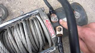 Rewiring and Troubleshooting a Warn M8000 Winch  Part 1 [upl. by Atlante]