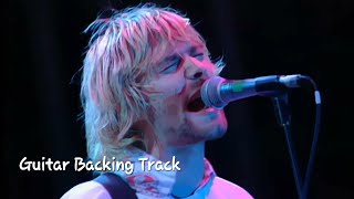 D7  Nirvana  Live at Reading 1992 Guitar Backing Track [upl. by Cralg]