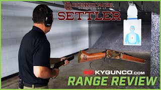 Heritage Settler Mares Leg 22LR Pistol Range Review [upl. by Doralynne]