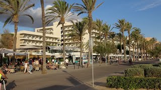 4K Rundgang Playa de Palma Promenade Ballermann 6 Mega Park Bierkönig Bierstrasse am 01082021 [upl. by Parcel]