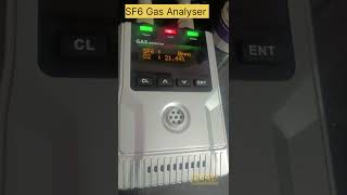 SF6 Gas Detector Testing [upl. by Anelegna]