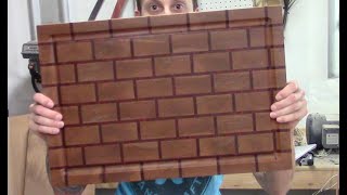 Making a Brick End Grain Cutting Board [upl. by Oizirbaf350]