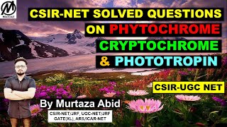 PHOTOSENSORY BIOLOGY SOLVED QUESTIONS  PHYTOCHROME CRYPTOCHROME PHOTOTROPIN PHOTOMORPHOGENESIS [upl. by Raye26]