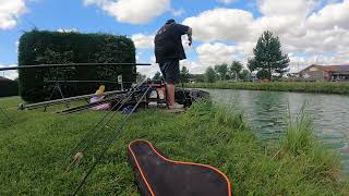 WESTWOOD LAKES OPEN MATCH RAW FOOTAGE  MATCH WIN FISHING A METHOD FEEDER [upl. by Yajiv536]