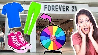 3 KLEUREN ROULETTE OUTFIT SHOPPEN CHALLENGE  Fan Friday [upl. by Raymonds]