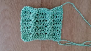 TUTO TORSADE AU CROCHET TRÈS FACILE PAS À PAS 🌻TUTO 29 🌻 [upl. by Yarrum]