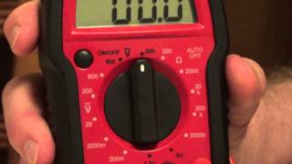 How to Read a Digital Multimeter  How to Use a Digital Multimeter [upl. by Sternberg]