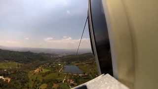 Riding the Dajti Express cable car in Tirana [upl. by Iznil974]