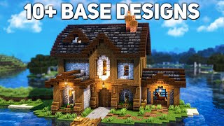 10 Base Designs for Survival Minecraft 119 3 [upl. by Audwin385]