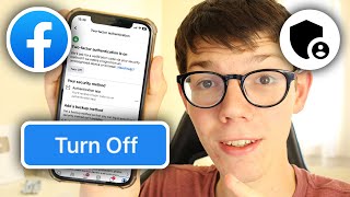 How To Turn Off Two Factor Authentication On Facebook  Full Guide [upl. by Elttil]