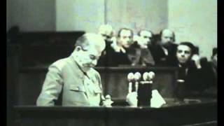 Последнее выступление ИВ Сталина  Last speech of JStalin 1952 г [upl. by Chryste]