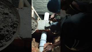 Best amp strong septic tank 😎💪 septic tank outlet pipe connection 🔥👌 [upl. by Tucker]