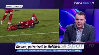 FC Botoșani  Dinamo 40 Câinii umiliți în Moldova Reacții după meci [upl. by Legnalos221]