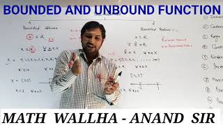 BOUNDED AND UNBOUND FUNCTIONS [upl. by Illehs349]