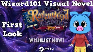 Wizard101 New Wizard101 Visual Novel [upl. by Setiram]