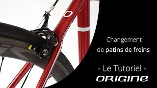 Les tutoriels Origine  Comment changer ses patins de freins [upl. by Albina]