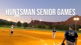 GAME 1  2022 HUNTSMAN SENIOR GAMES  ST George UT  CornerstoneAPG CA vs Salt Lake City Drifters [upl. by Anihcak]