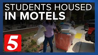 Some TSU students are moving into motels not dorms as freshmen move in [upl. by Shep]