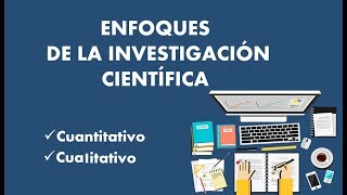 Enfoques de investigación cuantitativo y cualitativo [upl. by Nibbs]