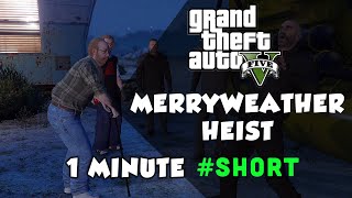 GTA 5  The Merryweather Heist Freighter  Mission 30  Michael Trevor amp Franklin Short [upl. by Sewell]