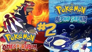 Lets Play Pokémon Omega RubinAlpha Saphir Demo 2 German  Attack on Expert [upl. by Dolloff]