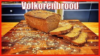 Gezond Genieten met Zelfgebakken Volkorenbrood  Video Recept [upl. by Campy814]