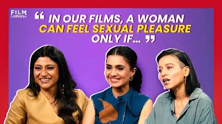 Konkona Sen Sharma Amruta Subhash and Tillotama Shome Interview  Lust Stories 2  Film Companion [upl. by Apostles]