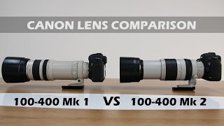 Lens comparison Canon EF 100400mm L  Mk 1 Vs Mk 2 [upl. by Tina]