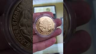 1989 5£ proof sovereign [upl. by Hylan77]