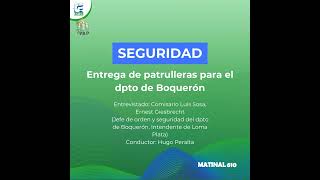 Entrega de patrulleras para el dpto de Boquerón [upl. by Daub11]