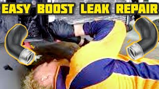 How to repair Leaking plastic intercooler connections No more boost leaks or loss of power [upl. by Ummersen]