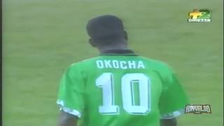 JayJay Okocha vs Ivory Coast AFCON 1994 SemiFinal [upl. by Nossila]