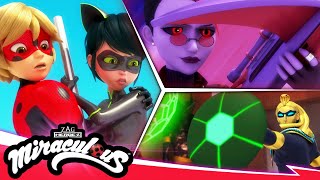 MIRACULOUS  🐞 AKUMATISATION  Compilation 3 🐾  SAISON 5  Les aventures de Ladybug et Chat Noir [upl. by Ardnnek937]