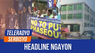 Headline Ngayon  Teleradyo Serbisyo 10 June 2024 [upl. by Ahsiemat]