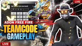 ADON FREE FIRE  4 BIG YOUTUBERS IN MY LIVE [upl. by Kellsie]