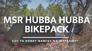 MSR Hubba Hubba BIKEPACK 1 i 2  namiot na rowerowe wyprawy [upl. by Daye]