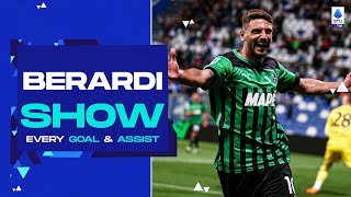 Domenico Berardi Show  Every Goal amp Assist  Serie A 202223 [upl. by Aicad15]