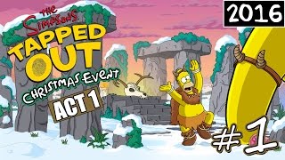 KC Plays  TSTO  Christmas Event  1 2016 [upl. by Enaz558]