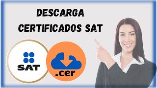 CÓMO DESCARGAR TUS CERTIFICADOS DEL SAT  DESCARGA TUS CERTIFICADOS DE LA CIEC Y efirma  cer SAT [upl. by Muller]