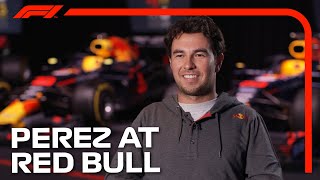 Sergio Perezs First Interview as a Red Bull Driver [upl. by Leff]