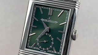 JaegerLeCoultre Reverso Tribute Monoface Small Seconds Q3978430 JaegerLeCoultre Watch Review [upl. by Aeriel]