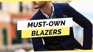 3 Types Of Blazers Every Man Should Own [upl. by Naihs]