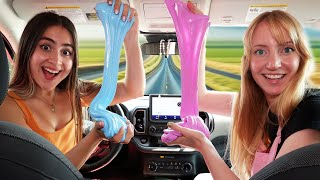 Making Slime in a Car with My Friends [upl. by Teeniv352]