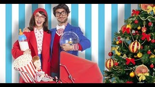 Natale in Famiglia con PISTILLO amp MELITA  Gardaland 2015 [upl. by Attekahs]