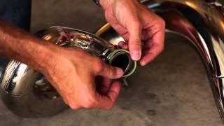 KTM 300 XCW 2 Stroke Pipe Installation Tutorial  Pro Circuit Platinum 2 [upl. by Yram]