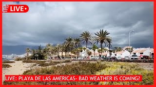 LIVE BAD Weather on the way to Tenerife Las Americas March 2024 ☀️ Canary Islands [upl. by Hnacogn964]